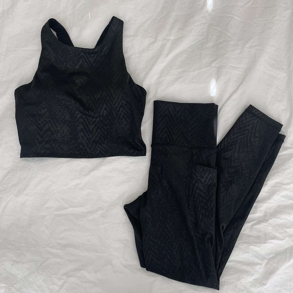 Athleta | Legging and Yoga Tank Matching Set